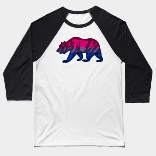 Bisexual Pride Bear Baseball T-Shirt